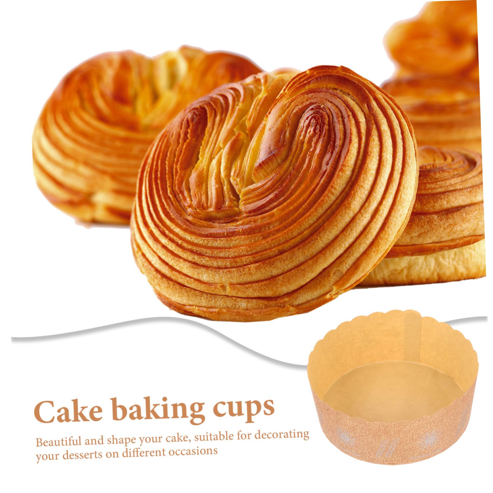 Kichvoe 100 Piezas Moldes De Papel Para Muffins Tazas De Papel Para Hornear Pasteles Molde Para Mini Cupcakes Molde Para Pastel De Muffins Tazas Para Hornear Brownies Tulipán Decorar