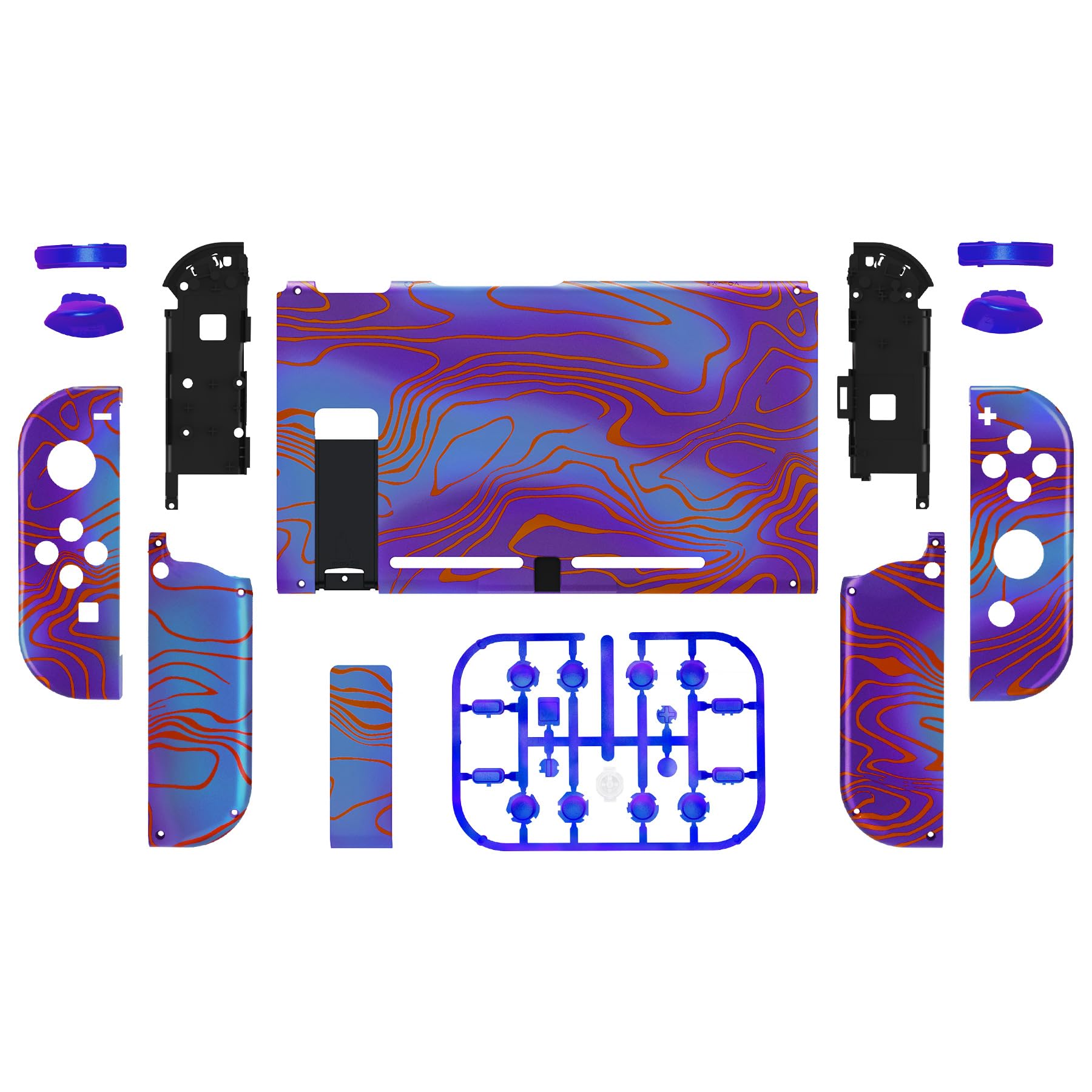 Amazon.co.jp: eXtremeRate Switchに対応用カスタムDIY交換ケース