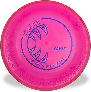 Hyperflite K-10 Jawz Pink Disc • for Dogs Over 16" • 8.75 Inch / 155 Grams • Puncture Resistant • Made in The USA