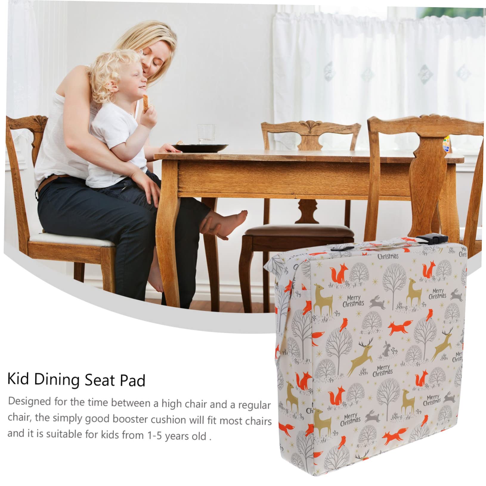 PRETYZOOM 2 Uds Silla De Comedor Silla Elevadora Almohadilla Creciente Asiento Elevador para Niños Almohadilla Elevadora De Asiento para o De Comedor as Altas