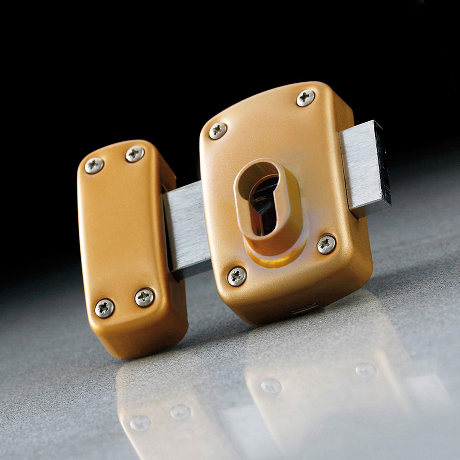 Serrure de sécurité IFAM X5 Recouvrir Marron Acier 110 mm