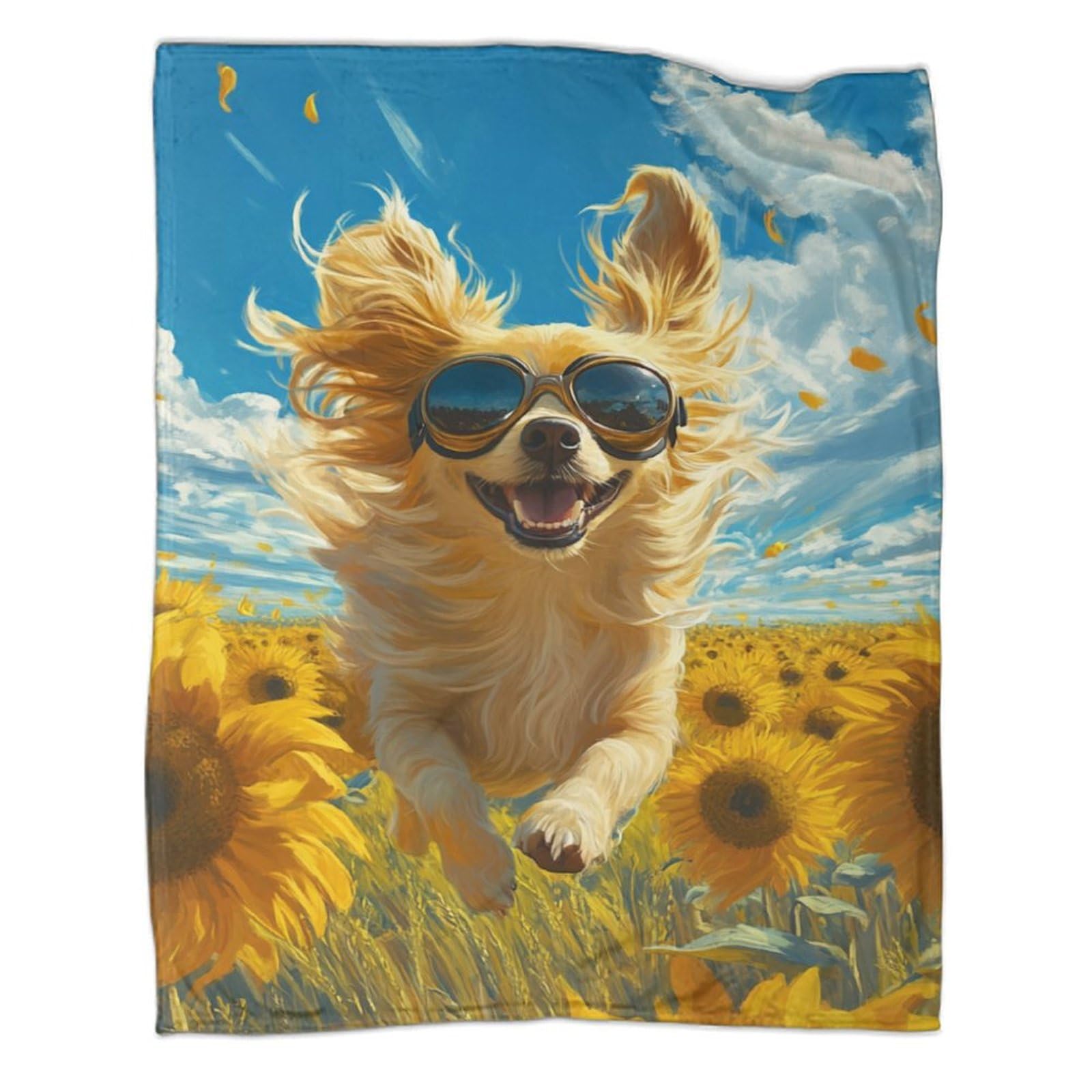 Couverture chien papillon grand confort : fini le froid sur le lit ou au salon