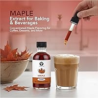 Vista 55 de Dolce Flav Cotton Candy Extract – Kosher, Sugar-Free, Concentrated Carnival-Style Flavoring for Baking, Frostings & Drinks, Includes Measured