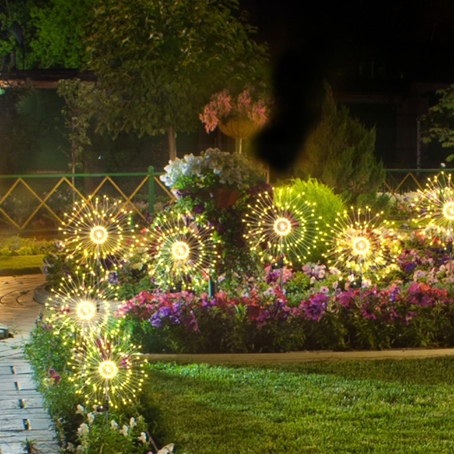 Luces Solares De Exterior Con Efecto Llama - 6 Antorchas Para Jardín
