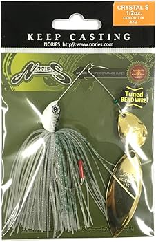 Amazon.co.jp: ノリーズ(NORIES) スピナーベイト クリスタルS 1/2oz Amazon.co.jp: ノリーズ(NORIES) スピナーベイト クリスタルS 1/2oz