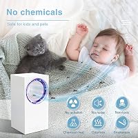 bubbacare Elektromos Rovarcsapda UV Fénnyel - USB Szúnyogirtó Lámpa, Hordozható Rovarölő Ventilátor, Beltéri és Kültéri Használatra, Csendes 3