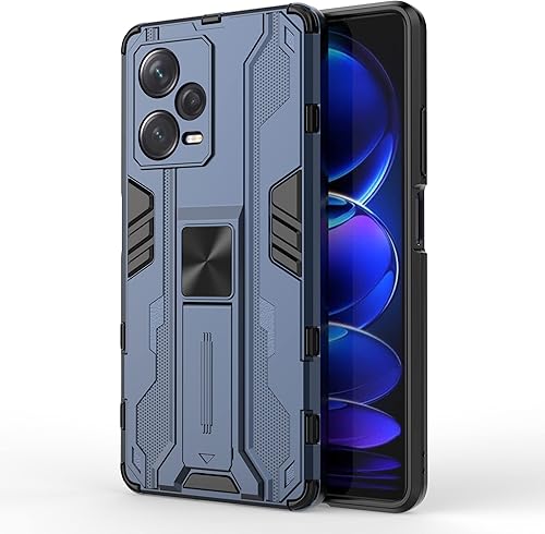 Miniatura 7 de Pzwoxukhov Funda para Xiaomi Redmi Note 12 Pro + 5G  Note 12 Pro Plus, funda protectora para teléfono con soporte, funda magnética de atracción verde