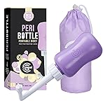 Cynpel Peri Bottle - Portable Travel Bidet for Men or Women - Labour and Maternity Hospital Bag Essentials - After Birth Recovery Tools for Postpartum Mum - Perineal Spray Bottle