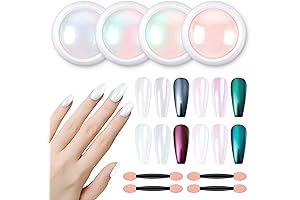 Artdone Chrome Effect Pigment Nail Powder Kit