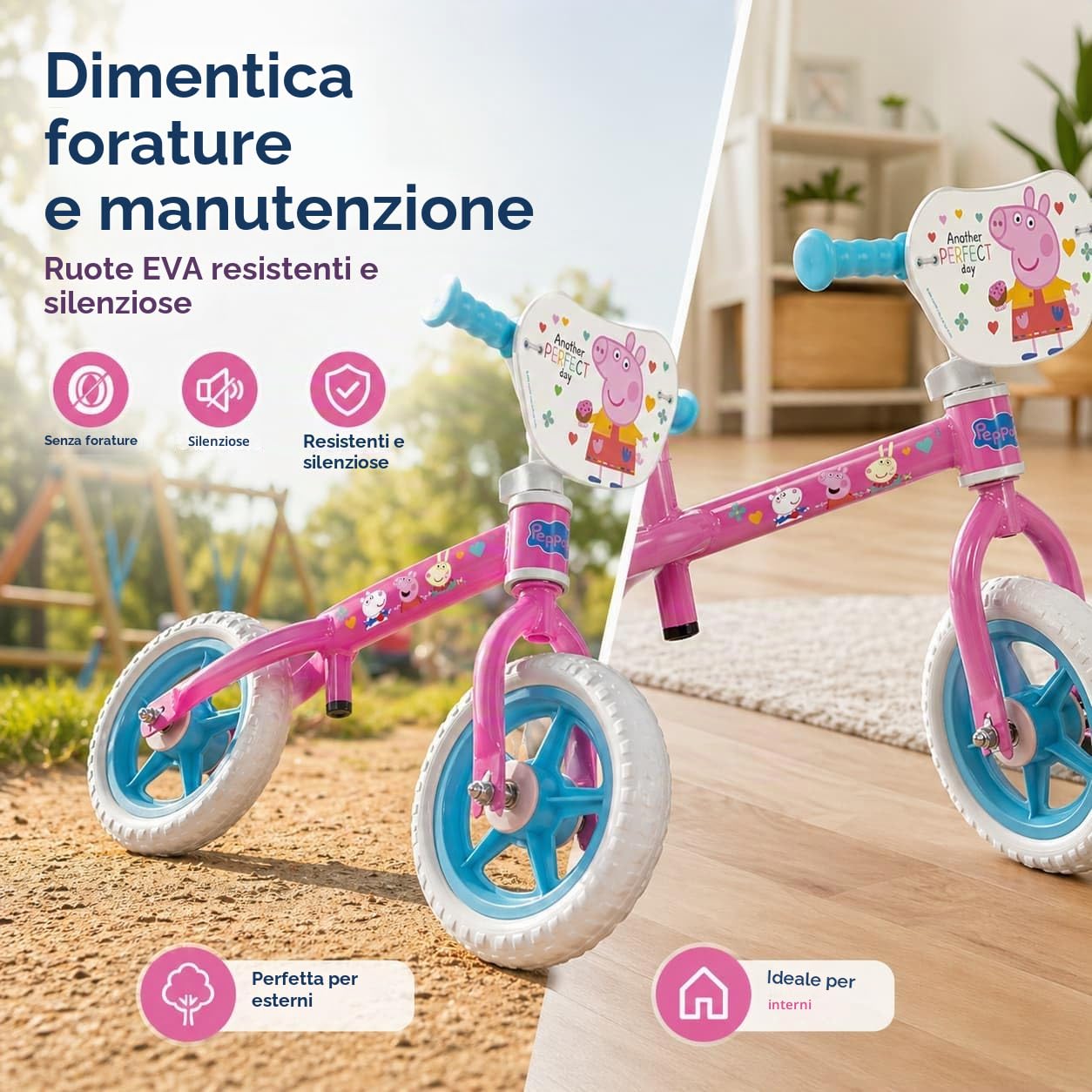 Rider Bike 10" Peppa Pig Rosa