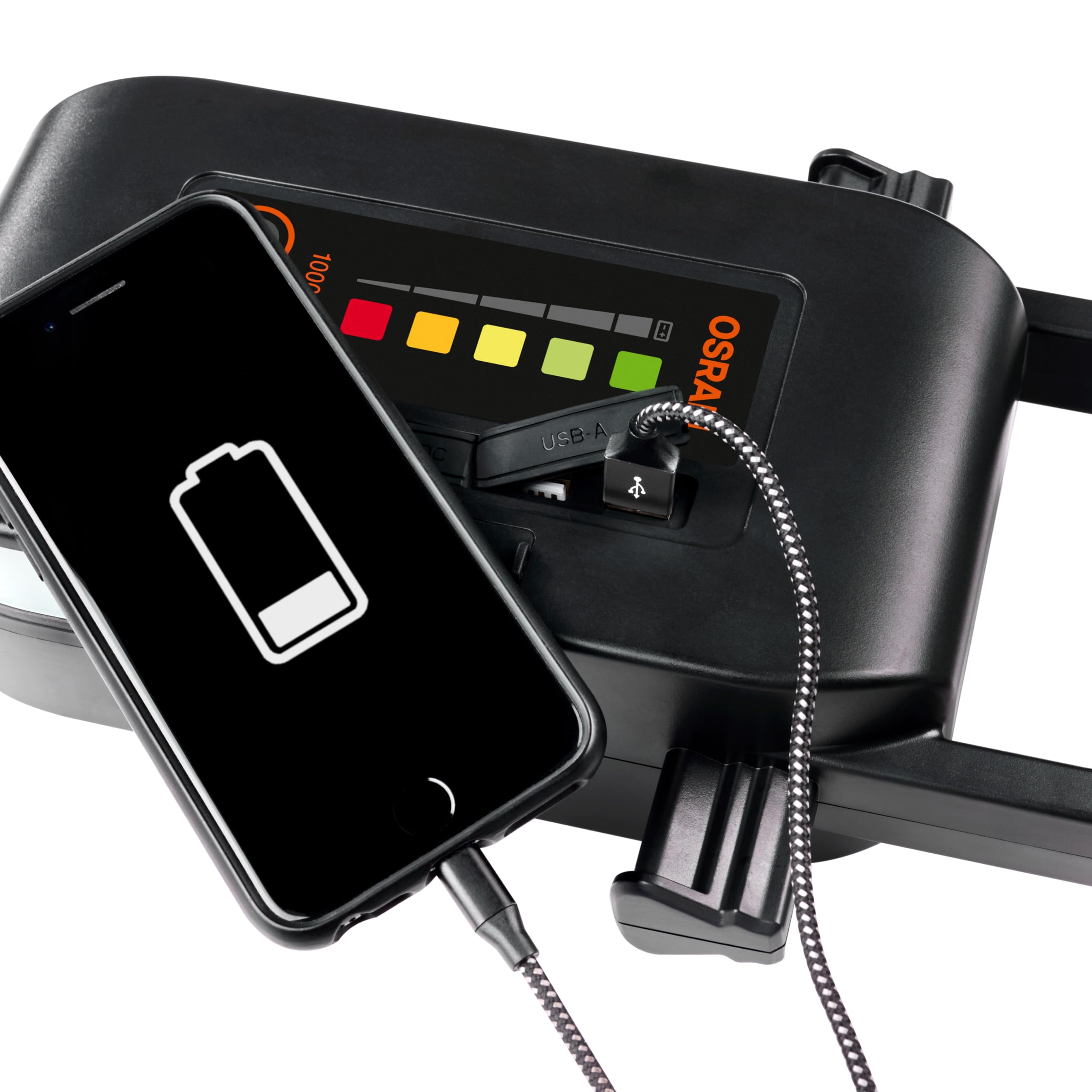 OSRAM BATTERYstart PRO 1000,OEBSPL1000, avviatore di emergenza agli ioni di litio e cobalto per officine professionali, per auto e furgoni di piccole/medie/grandi dimensioni