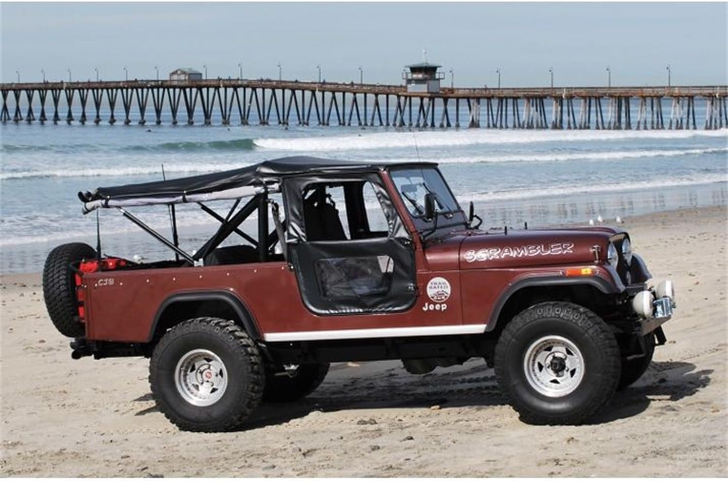 Bestop 5131101 Black Tigertop for Jeepster Models