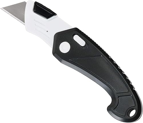 Miniatura 9 de Cortador plegable de plástico ABS ligero y fuerte (paquete de 40, negro)