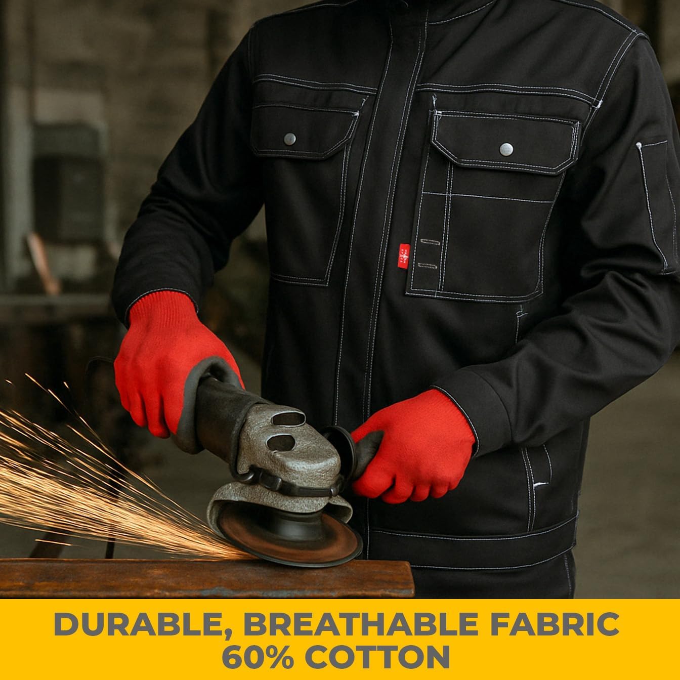 Jacket Unionspace - Double-Stitched - Abrasion Resistant - Moisture Wicking - Tear Resistant - Ventilated