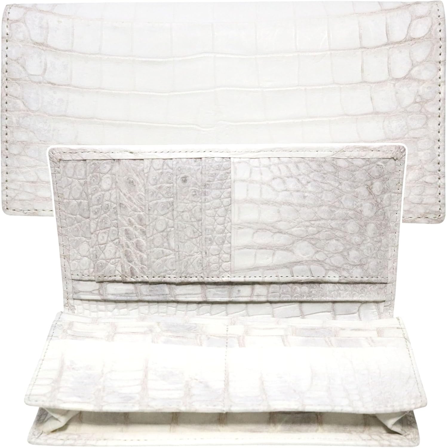 Amazon | [ベルクート] ヒマラヤ クロコダイル 二つ折り長財布