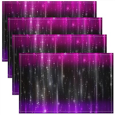Paper Placemats - Disposable - Scalloped Edge (100, Pink - View #3