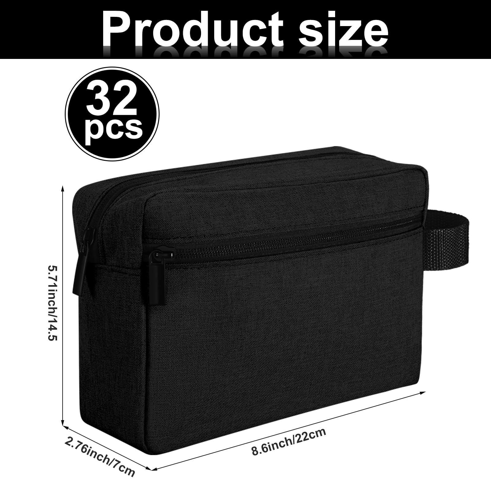 Paterr 32 bolsas de aseo de viaje para hombres y mujeres, bolsa de afeitado grande resistente al agua, bolsa de cosméticos para colgar, bolsa de maquillaje, bolsa de viaje, organizador de artículos de
