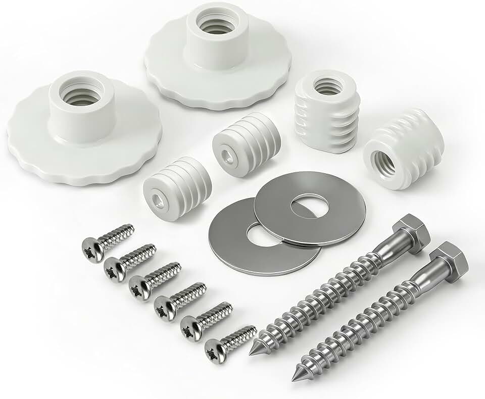 Grab Bar Mounting Kit for Fiberglass Showers with Adjustable Spacers