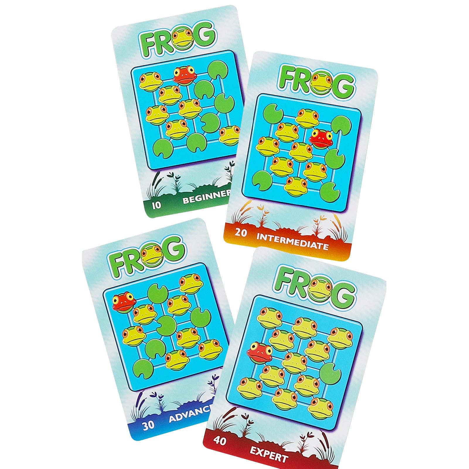 Hopper Game – Jeux de société de stratégie pour, Jeu de Grenouille pour, Jeux de société de stratégie, Jeu de Saut, activités d'apprentissage préscolaire, Jouet pour à partir d