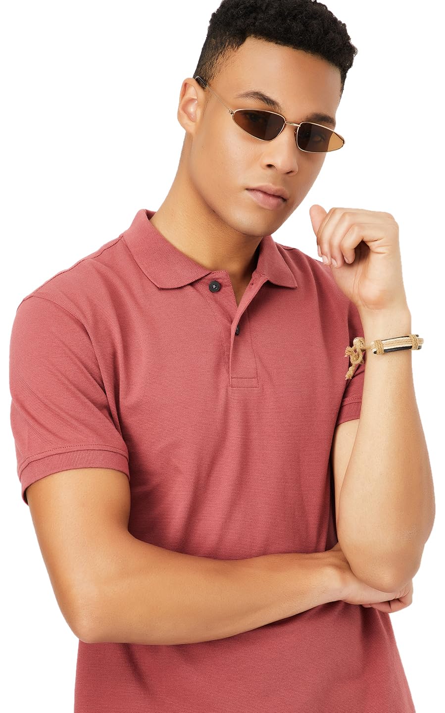 max Men's Cotton Solid Regular Fit T-Shirt-picture-31