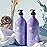 L LUSETA Biotin & Collagen Shampoo & Conditioner Set (2 x 33.8oz) - Thickening for Hair Growth, Infused with Argan Oil to Repair Dry, Damaged Hair