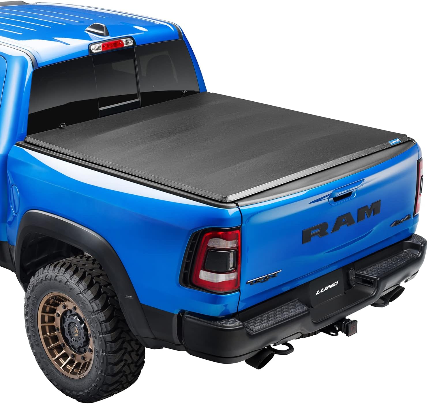 Tonno Pro Tonno Fold, Soft Folding Truck Bed Tonneau Cover | 42-201 | Fits 2009-2018, 2019-2020 Classic Dodge Ram 1500/2500/3500 5' 7" Bed (67.4"), Black