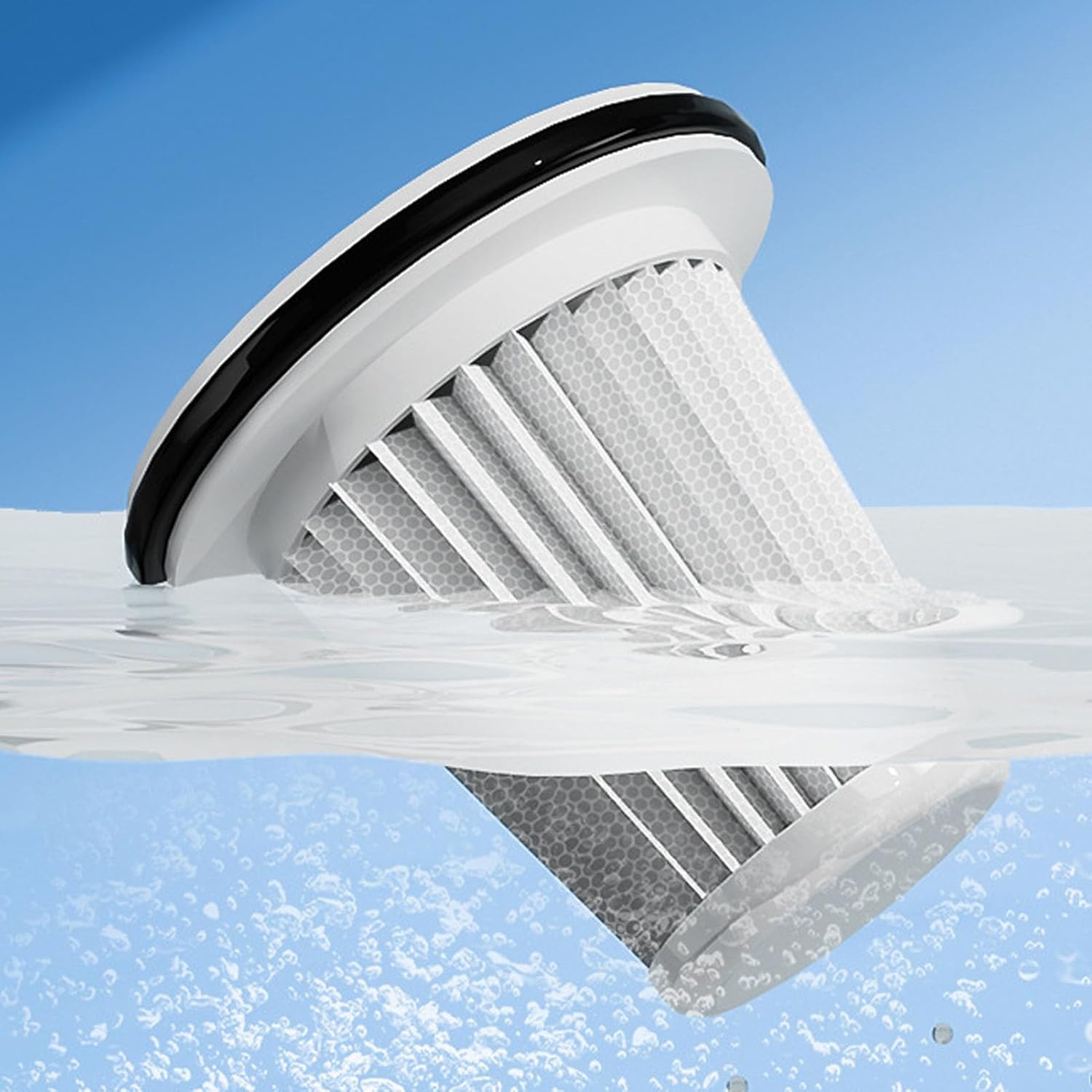 Pet Grooming Vacuum Cleaner Automatic Shedding Brush Powerful Suction 2 in 1 Grooming and Cleaning for Dogs Cats Home Carpet Plastic 10.43 x 2.2in