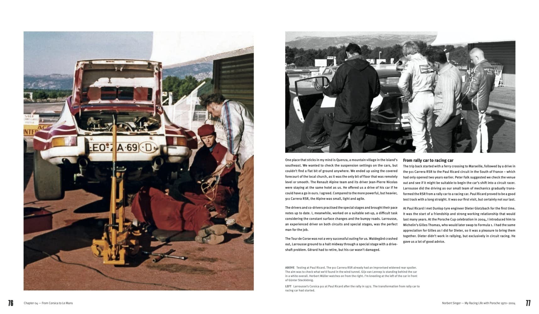Norbert Singer – My Racing Life with Porsche 1970–2004