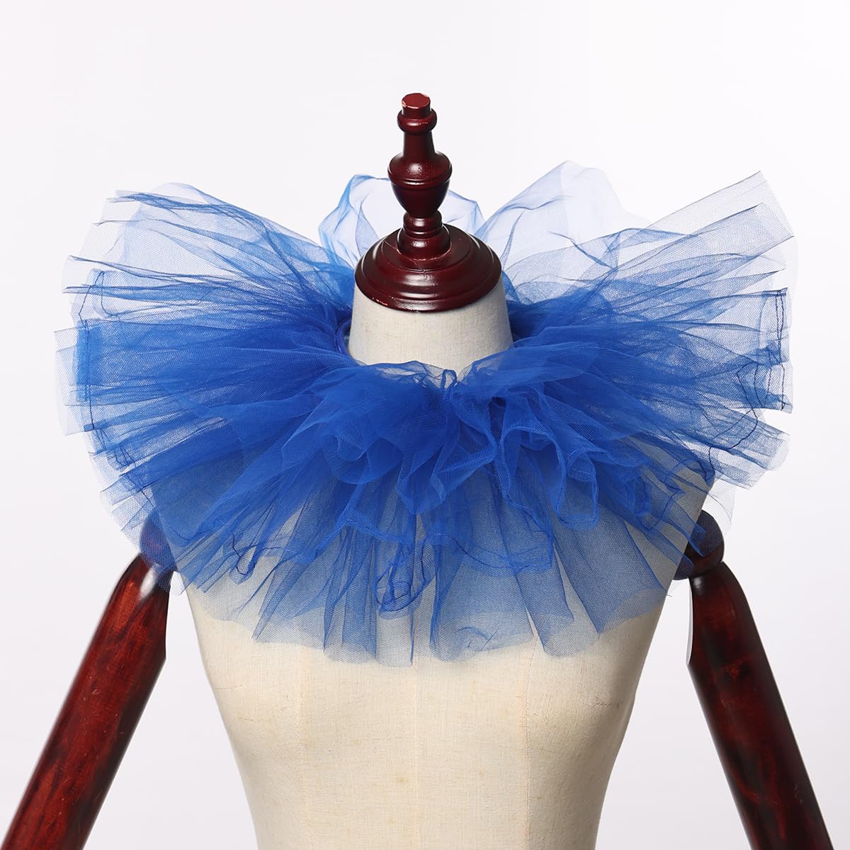 foufou primitive open collar classic 【M】 BLESSUME Victorian Retro Mesh Neck Ruff Ruffle Collar