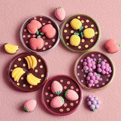 Miniatura 9 de Moldes de fondant de fresa mini moldes de silicona para decoración de pasteles de chocolate de frutas para hornear cupcakes mouses caramelos