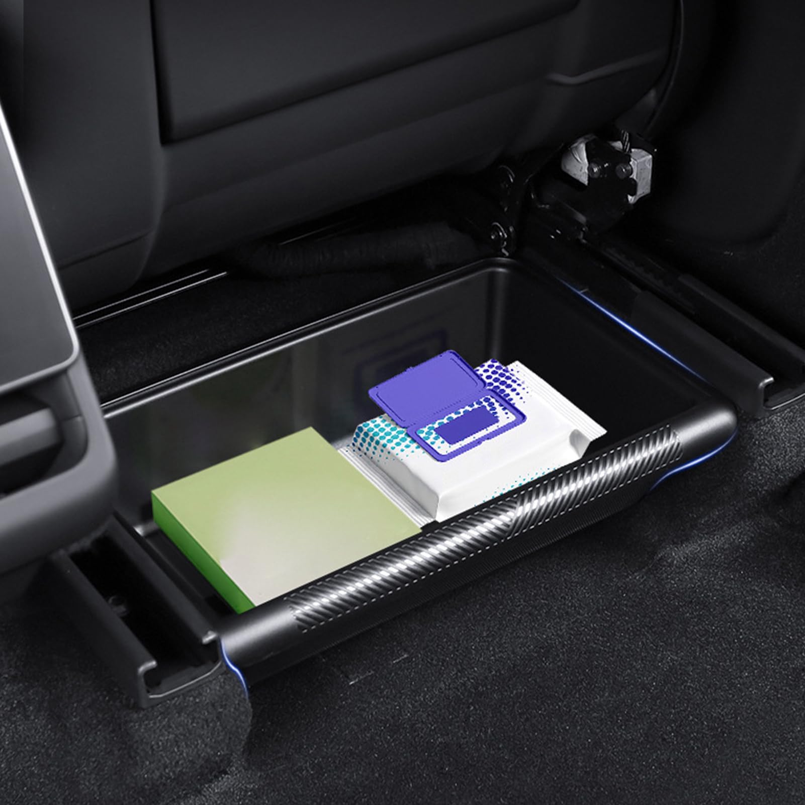 Box Portaoggetti Sottosedile Sotto Sedile Vassoio Lavabile | Organizer Impermeabile Per Attrezzi Auto Organizer Portaombrelli E Impermeabili Per Passeggeri Uso Quotidiano Pendolarismo E