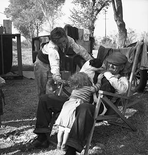 Squatter Camp 1936 Na Family In An Open Air Camp Near The American River In Sacramento California Photograph By Dorothea Lange November 1936 Poster Print by (18 x 24)