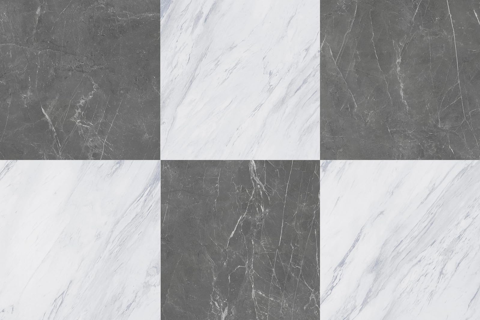 FLOREXP Light Gray Marble Flooring