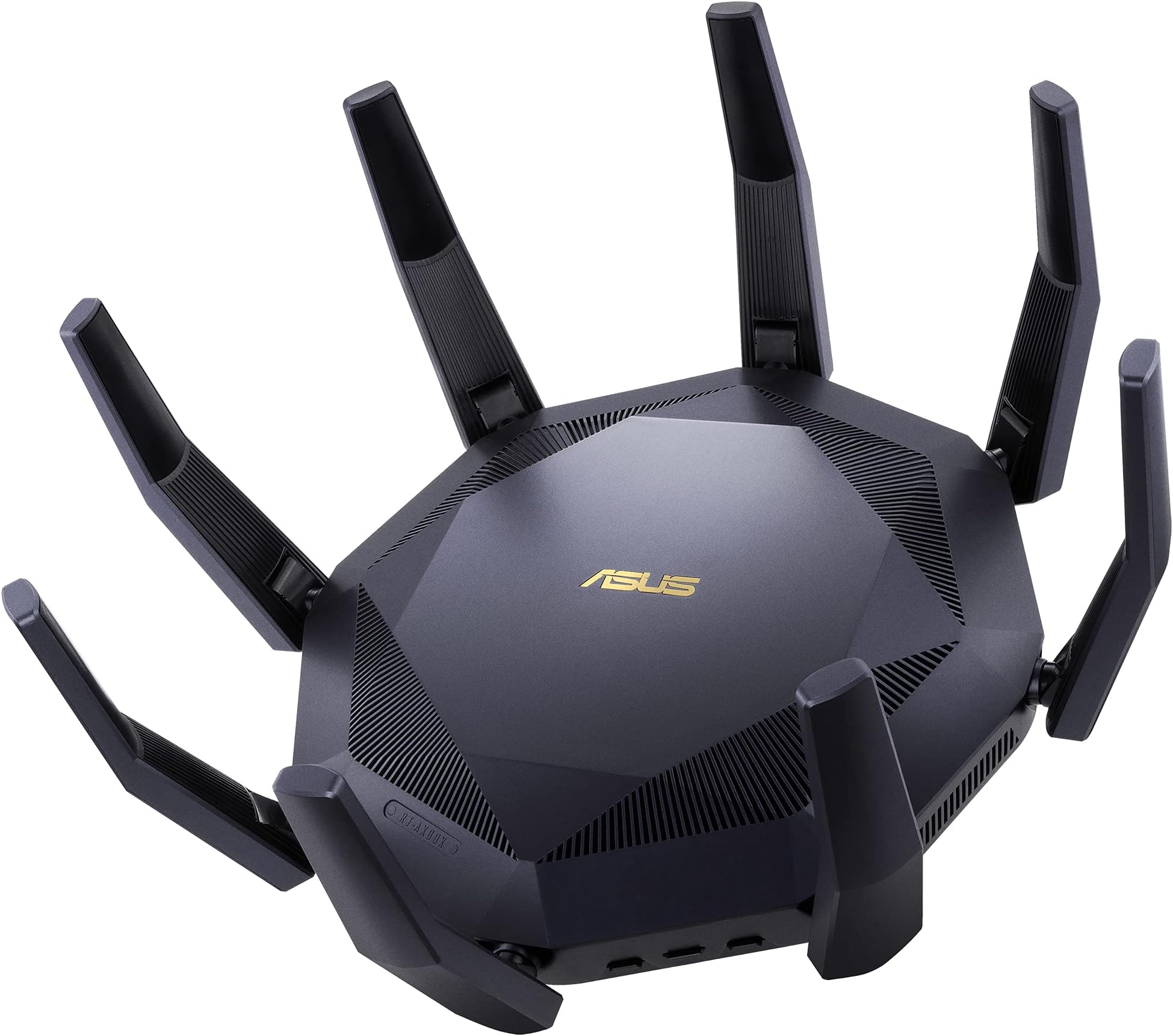 AsUS Rt Ax89X, 12 Stream Ax6000 Dual Band Wi Fi 6 Router, Black, 90Ig04J1-Bm3010