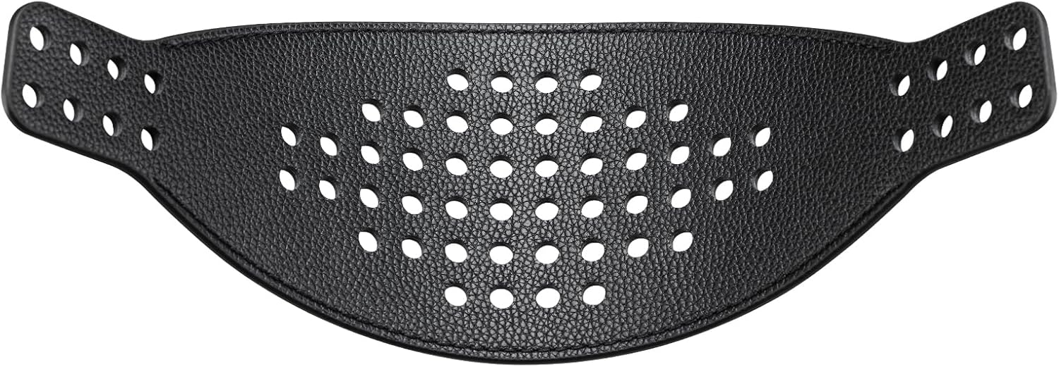 AHG Accessory House Global Wide Perforated Maxwell MM100 Headband Strap. Compatible with Audeze Maxwell and MM-100 Headphones (Black). Premium Cowhide Leather | Handcrafted | Professionally Stitched