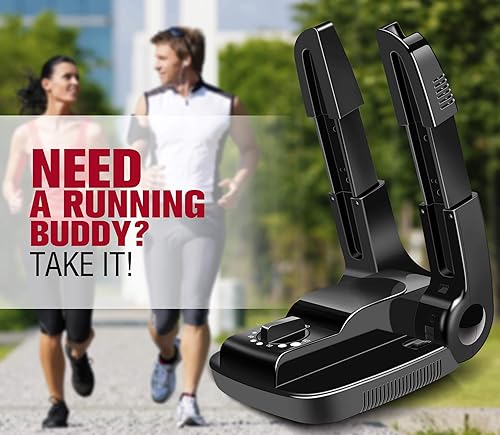 Miniatura 6 de Manledio Secador y calentador de botas eléctrico portátil con estante plegable y de secado