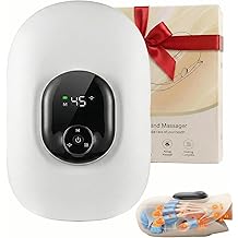 Hand Massager for Arthritis &amp; Carpal Tunnel, Heated Hand Massager with 5 Air Compression &amp; Kneading, Built-in Finger Stretching to Relax Fingers, Ideal Gift for Mother&rsquo;s Day, Birthday &amp; Thanksgiving