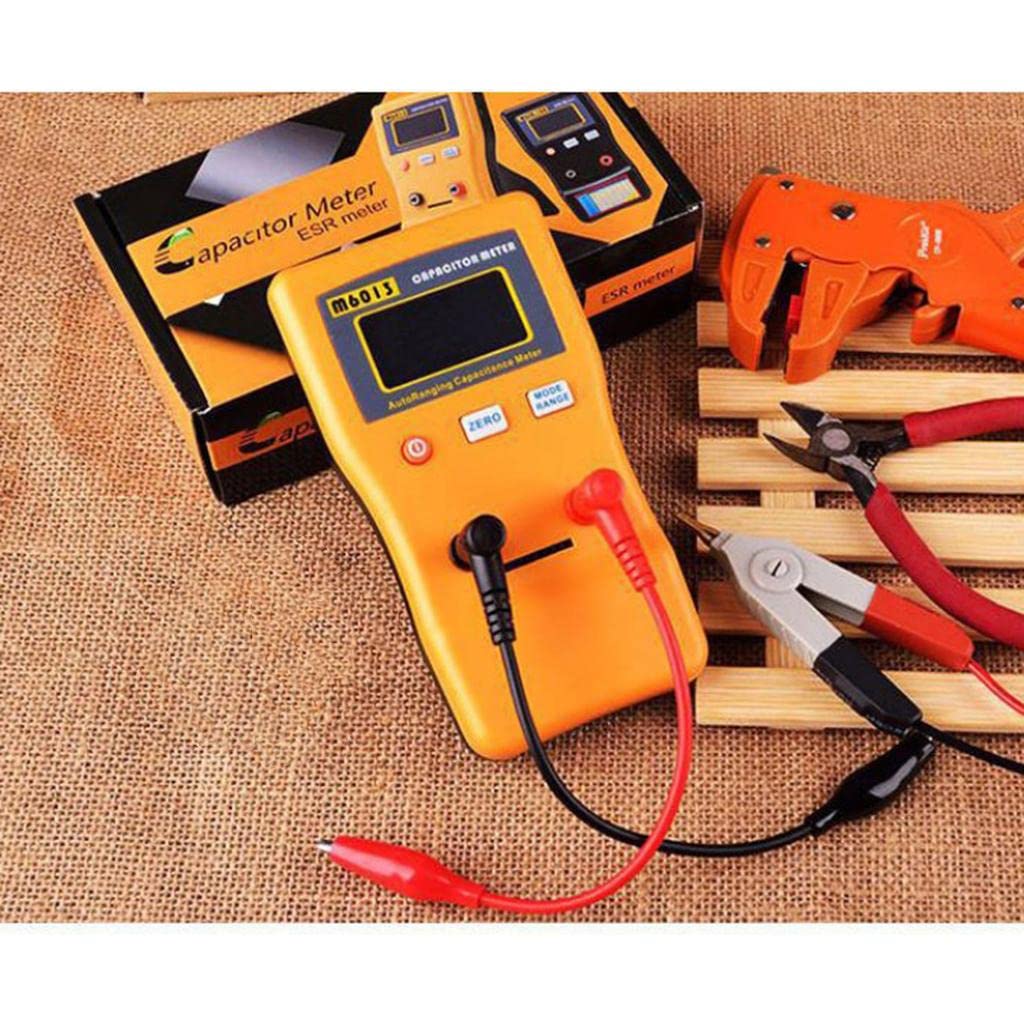 Highly Accurate LCD Capacitor Meter M6013 for Measuring The