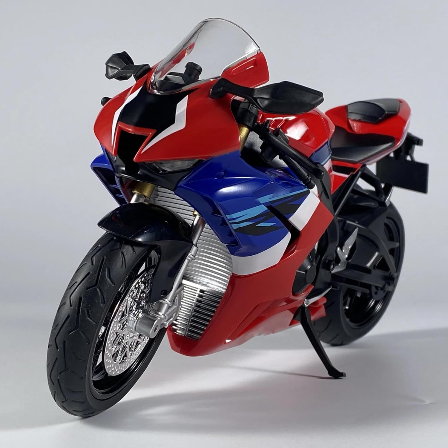 Collection Toys Ornaments with Sound Light Birthday Gifts 1:9 for H-ONDA CBR1000 Racing Motorcycle Alloy Diecast Model(Red)