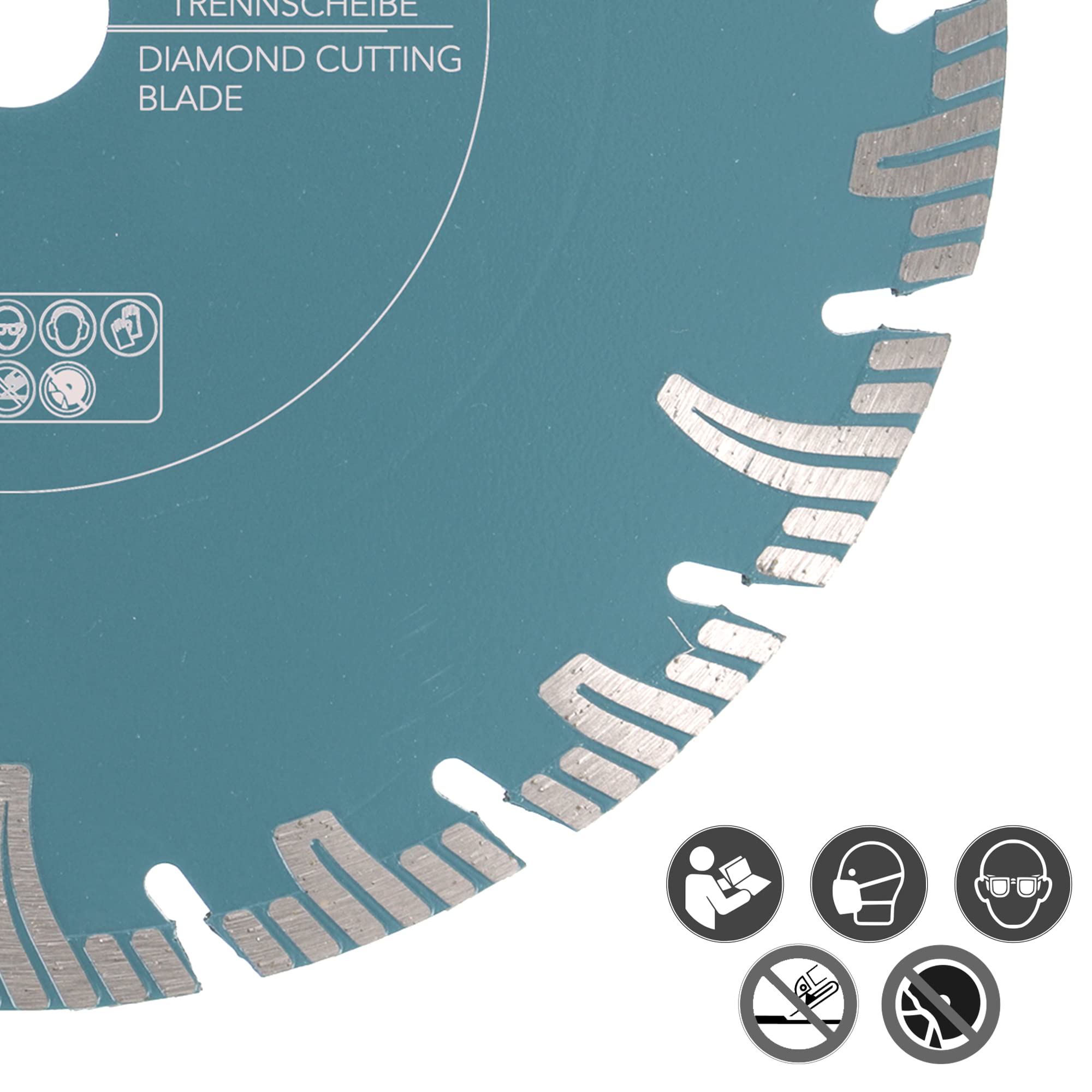 PRODIAMANT Disco Diamantato Professionale Granito Taglio Superveloce 230 mm x 22,2 mm Disco da Taglio Diamantato