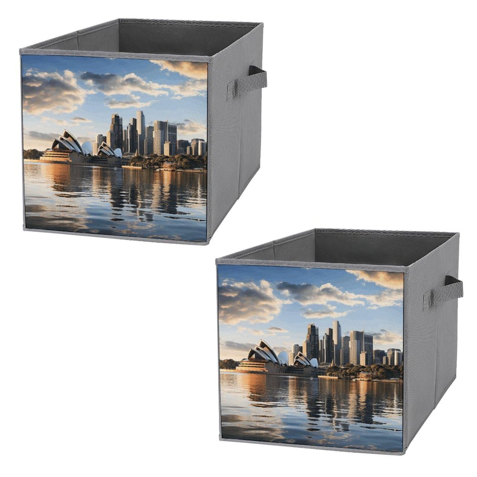 Bacs de rangement empilables pour gain de place dans le dressing