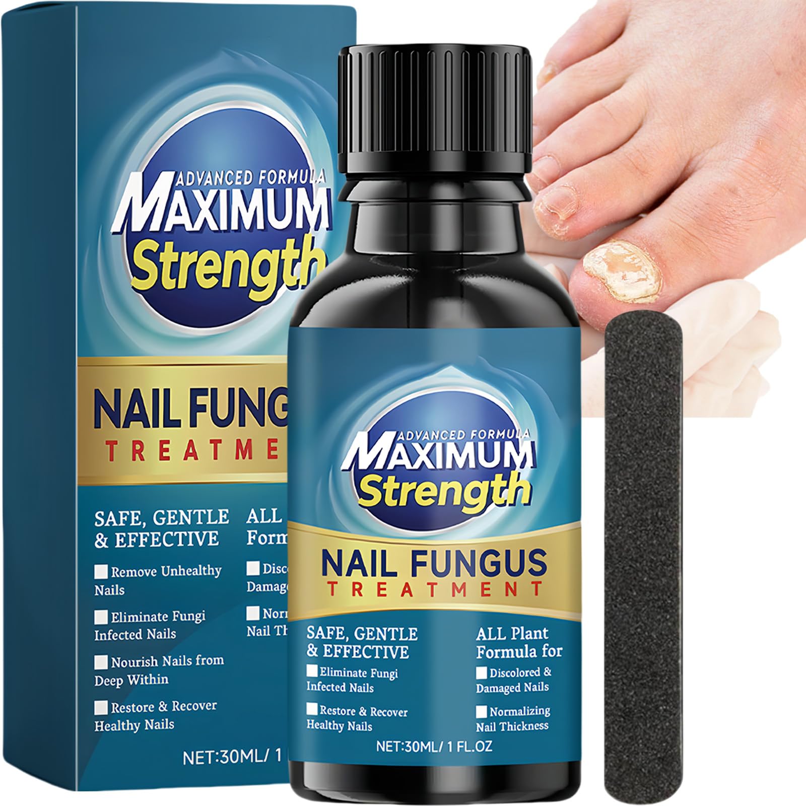 Extra Strong Nail Fungal Treatment for Toenail Anti Fungal Nail Extra Strong, Toe Nail Treatment ExtraStrong, Nails Repair