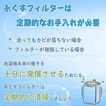 Amazon.co.jp: HAOTUNR NW-42N6 513 糸くずフィルター 洗濯機用