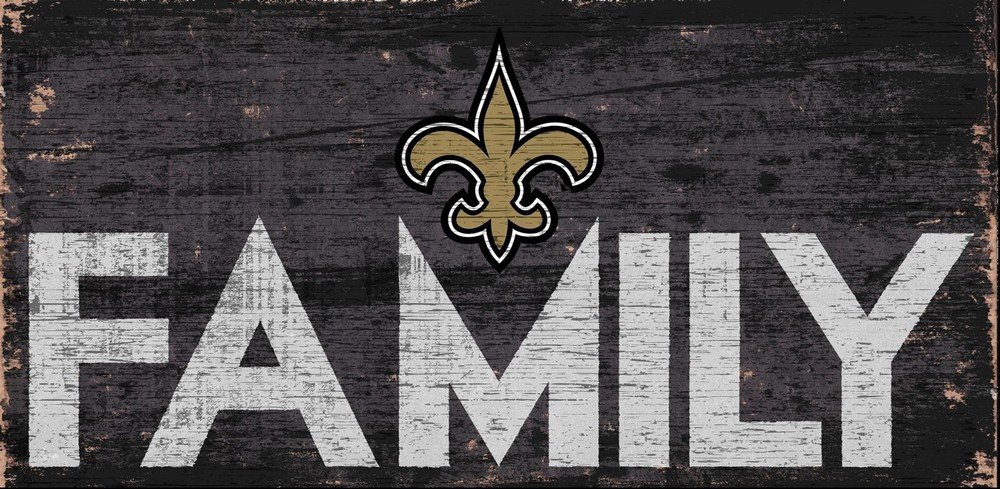 Fan Creations New Orleans Saints Family Sign, Multi