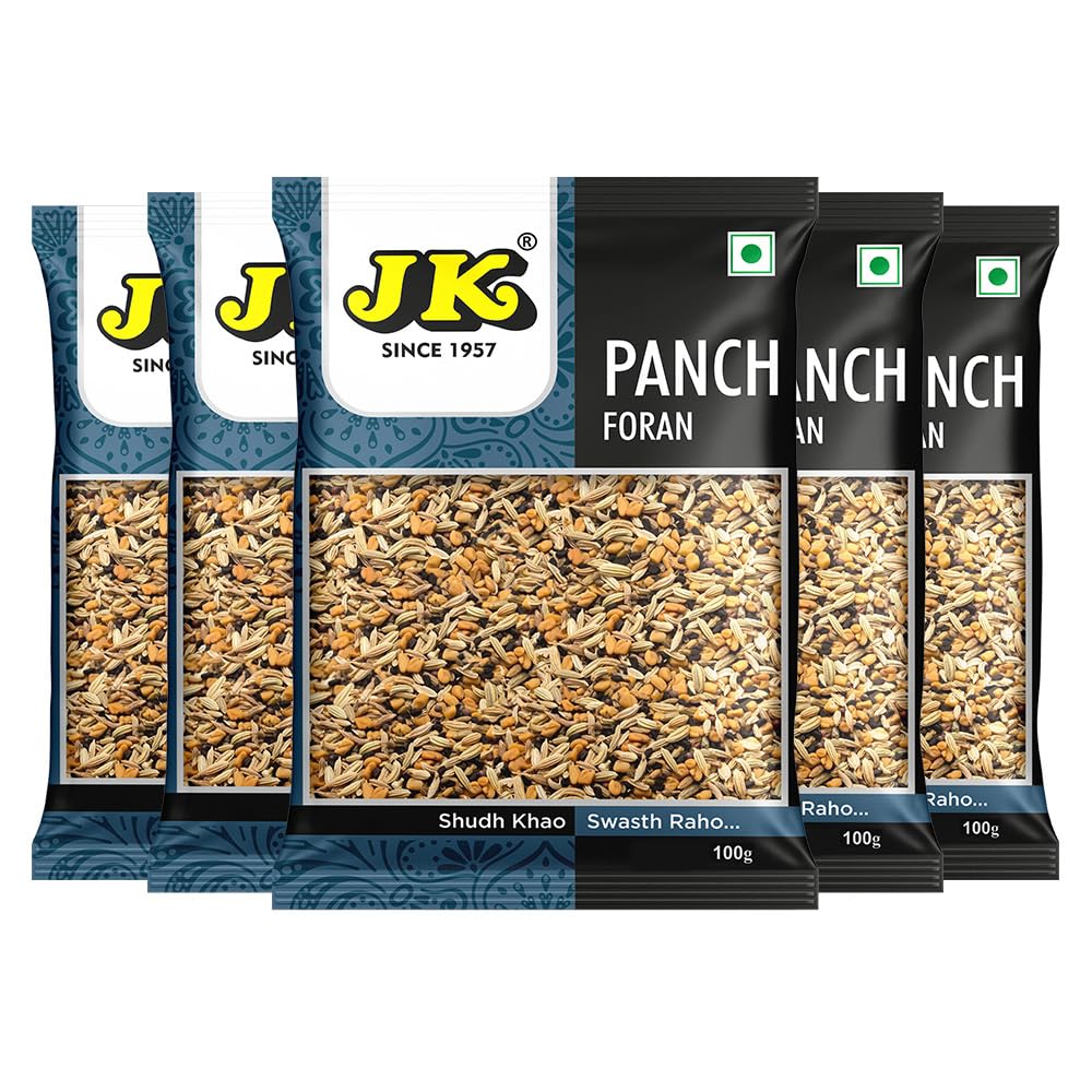 JK Panch Foran, 100g | 5 spice mix | Kolkata authentic spice mix | Panch Phoron | 500g (Pack of 5) (B0B5V9WRN7) Amazon Price History, Amazon Price Tracker