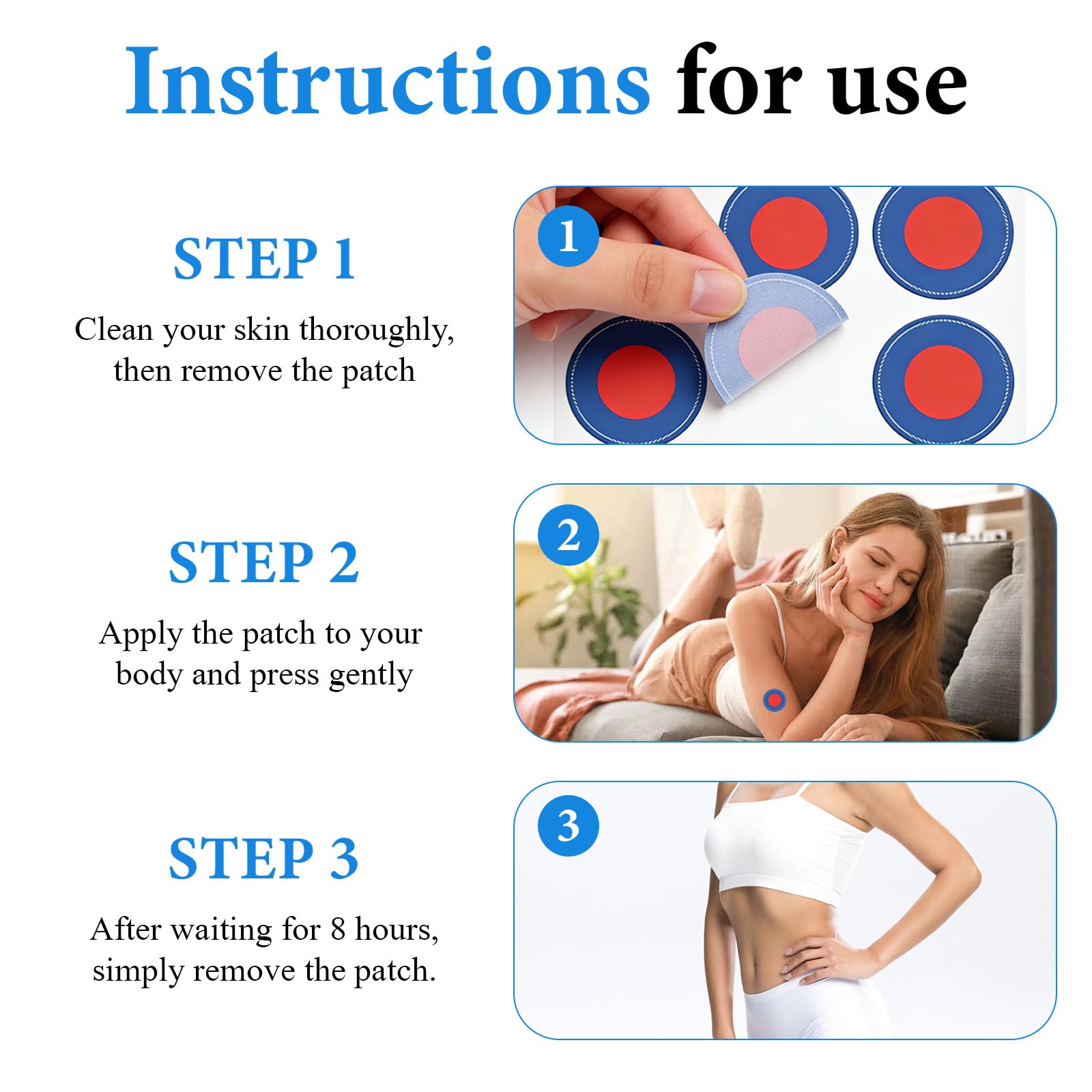 60PCS Activate Weight Loss Plasters, 2026 New Weight Loss Plasters, Craving Support & Daily Balance, Gentle Soothing For All Body Types — view 6