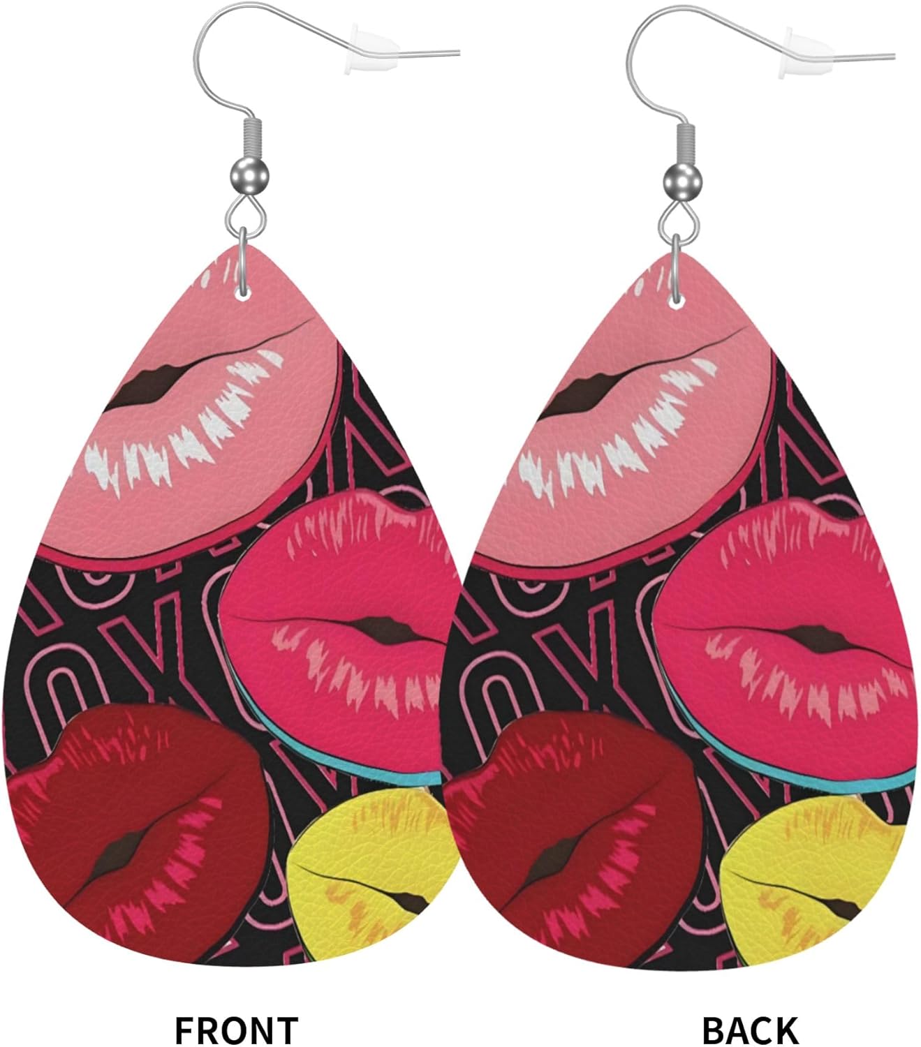 Husband dad gardening legend Leather Earrings, Clothing Decoration, Suitable For Festival Parties, Holidays And Daily Life - Image 2