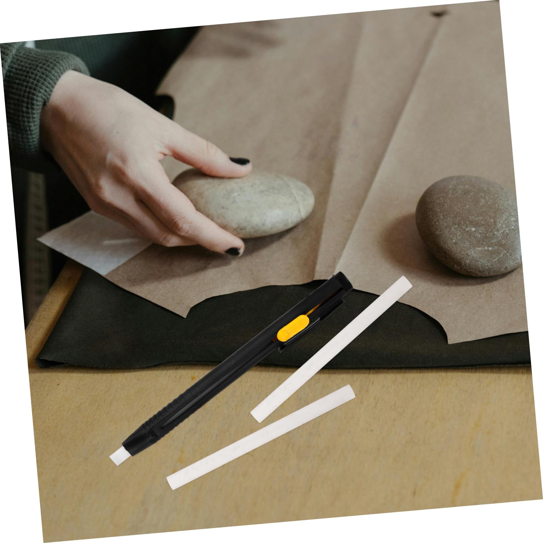 EXCEART 6sets Cancellina per Sarto Pennarello per Marcatura Tessuti e Strumento Versatile per Cucito e Artigianato Pratico e Portatile