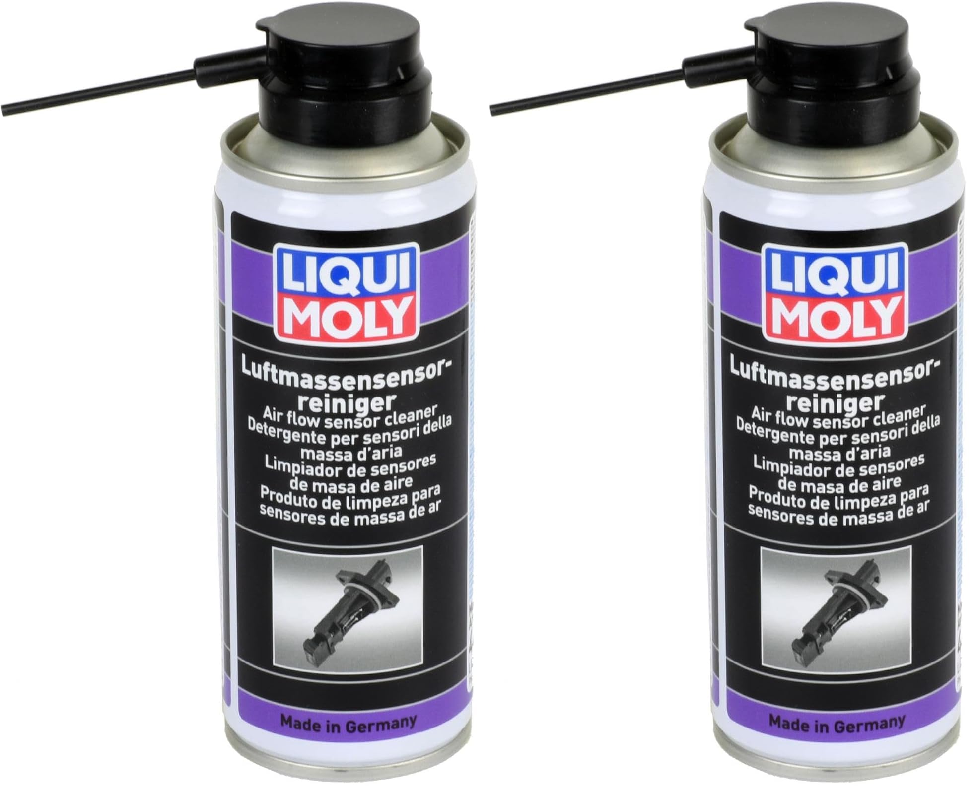 LIQUI MOLY Luftmassensensorreiniger | 200 ml | Servicespray | Art.-Nr.: 4066 (Packung mit 2)