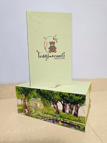 Miniatura 6 de Teddy Angels Oso de peluche de 11.8 pulgadas con ropa de regalo, para niños, niñas, mujeres, cumpleaños (blanco)